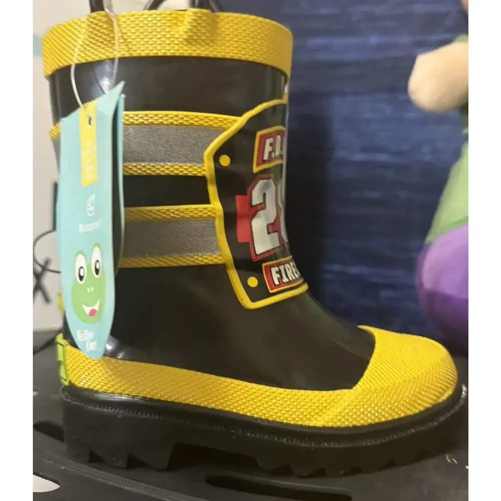 Western Chief Fireman Rain Boots Waterproof Outdoor Toddler 5 NWT
